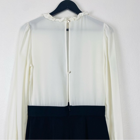 Miss SELFRIDGE White Black Embroidered Romper Size 8 - Picture 11 of 16